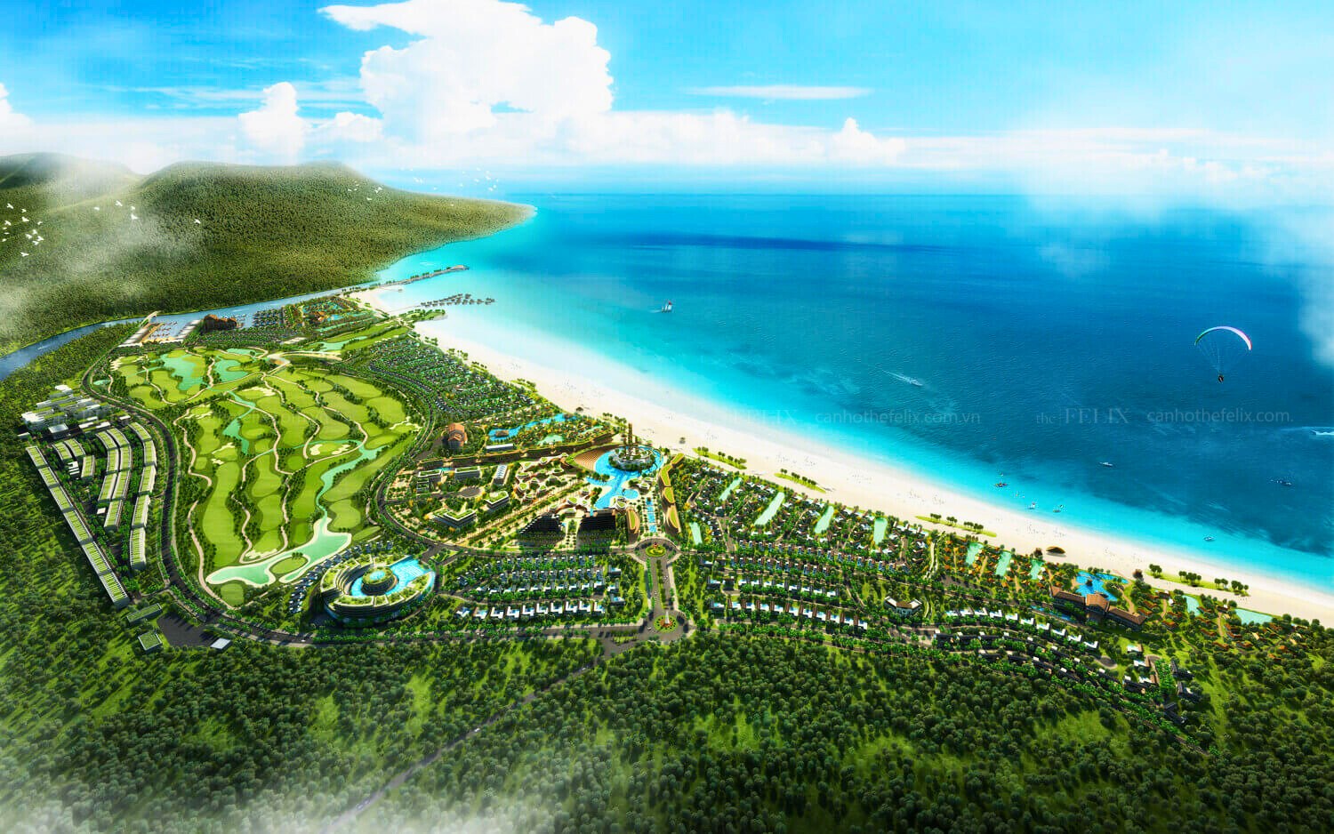Phối Cảnh Forest Bay Phú Quốc