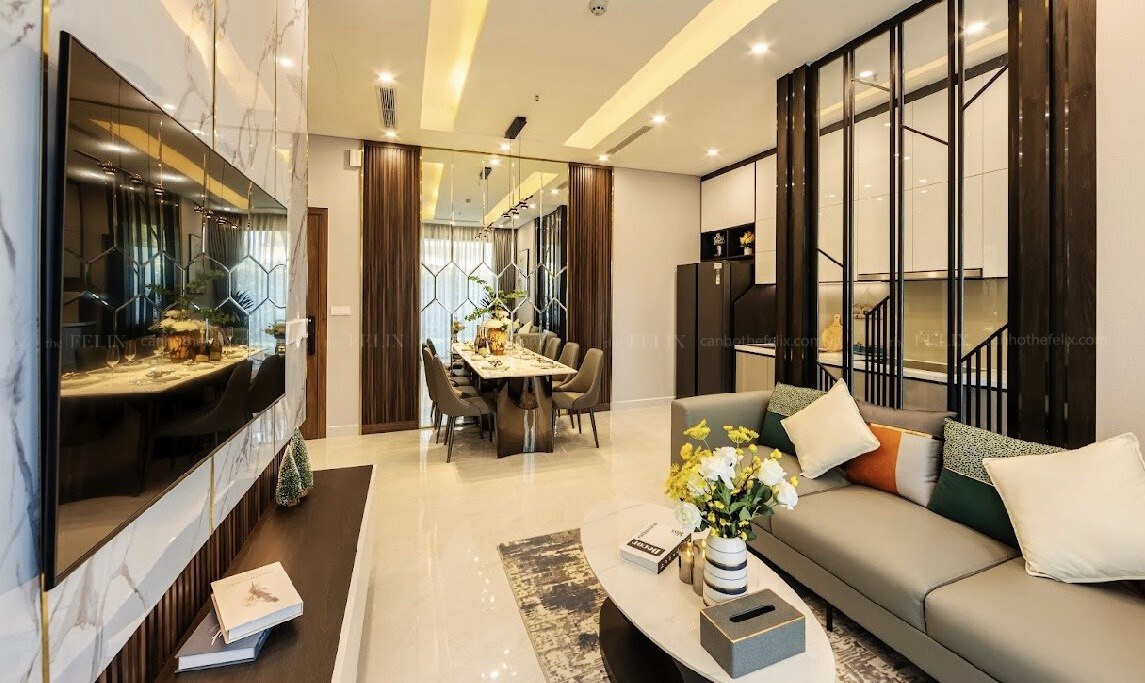 Ava Center Với Phòng Khách Sang Trọng