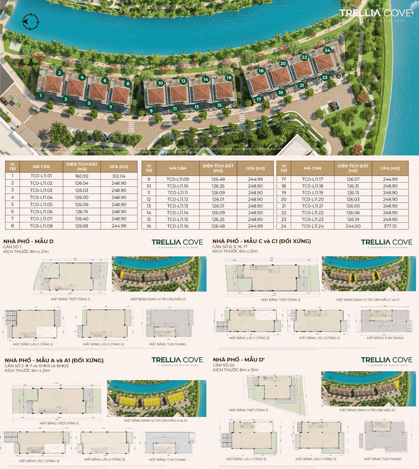 Các Mẫu Nhà Phố Trellia Cove-min