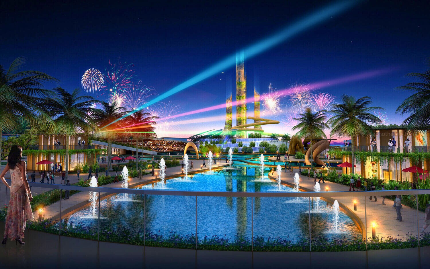 Công Viên Nước Forest Bay Rạch Tràm