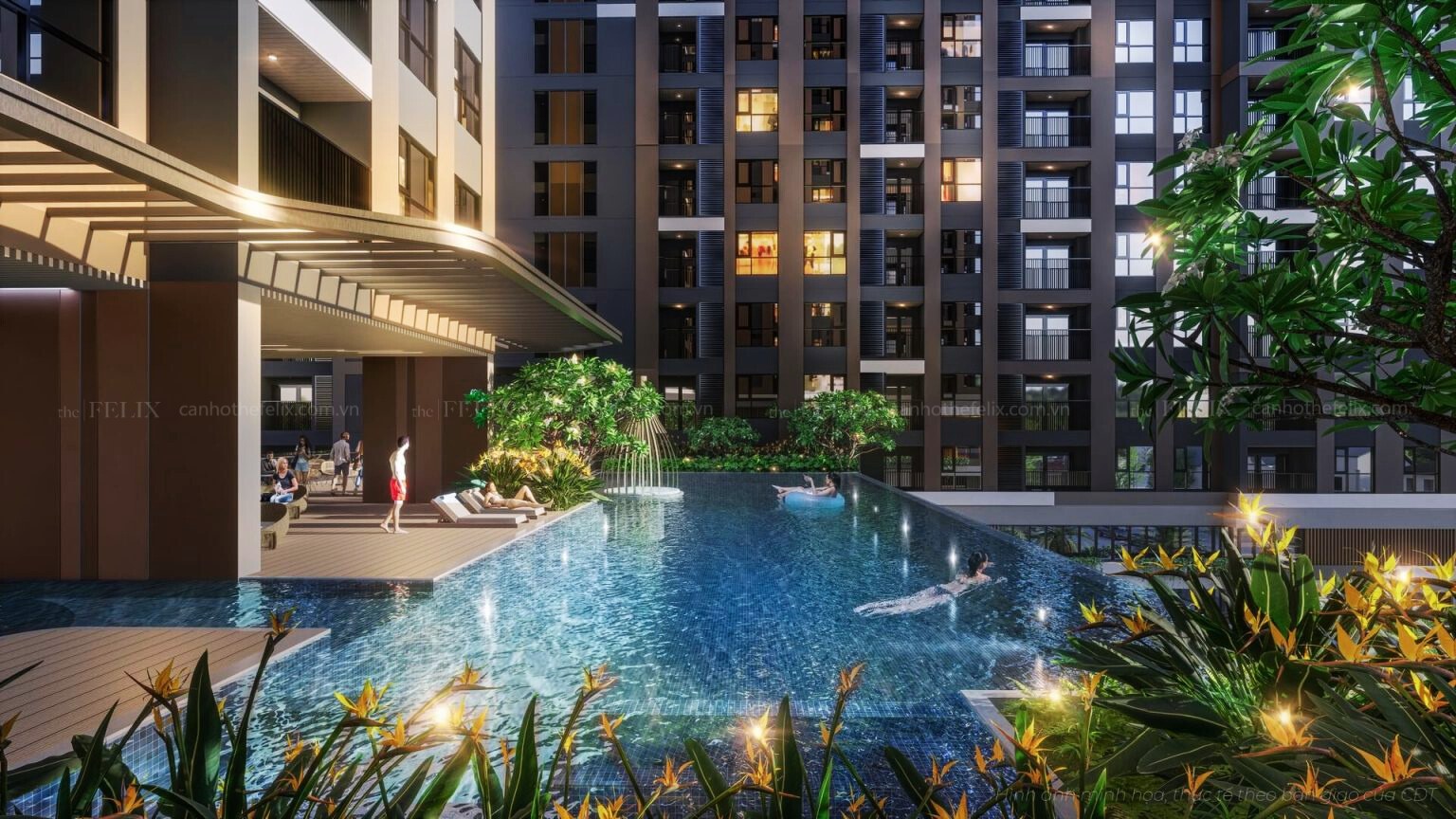 Hồ Bơi ở Ava Center