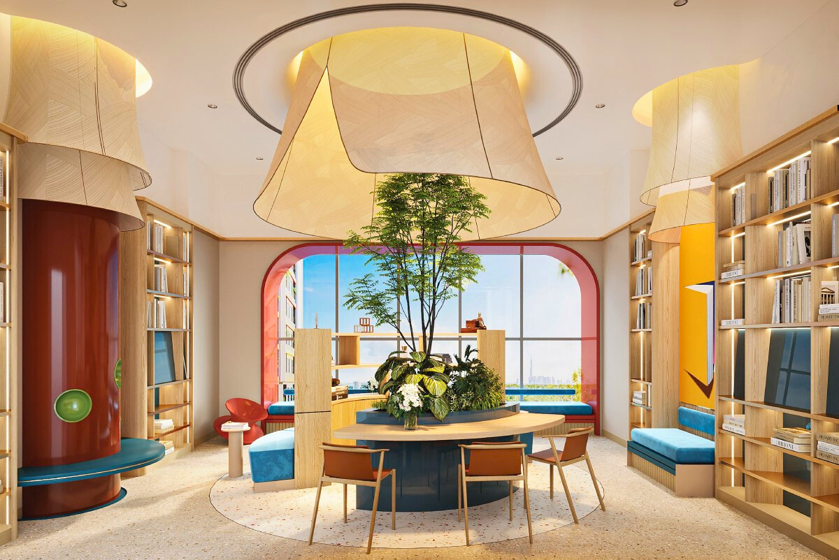 Khu đọc Sách Tại Dự án Setia Edenia