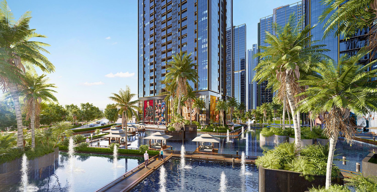 Lối đi Bộ Trên Hồ Tại Sunshine Sky City