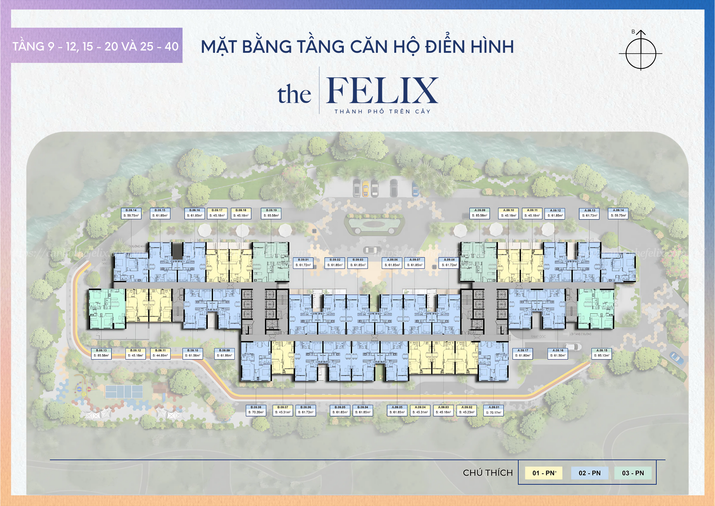 Mb TẦng CĂn HỘ ĐiỂn HÌnh (9_12, 15_20, 25_40)