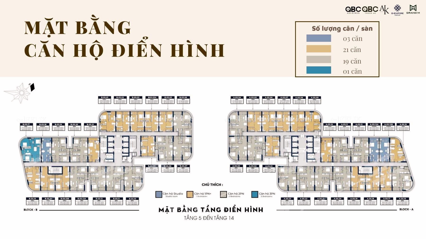 Mặt Bằng A&k Tower