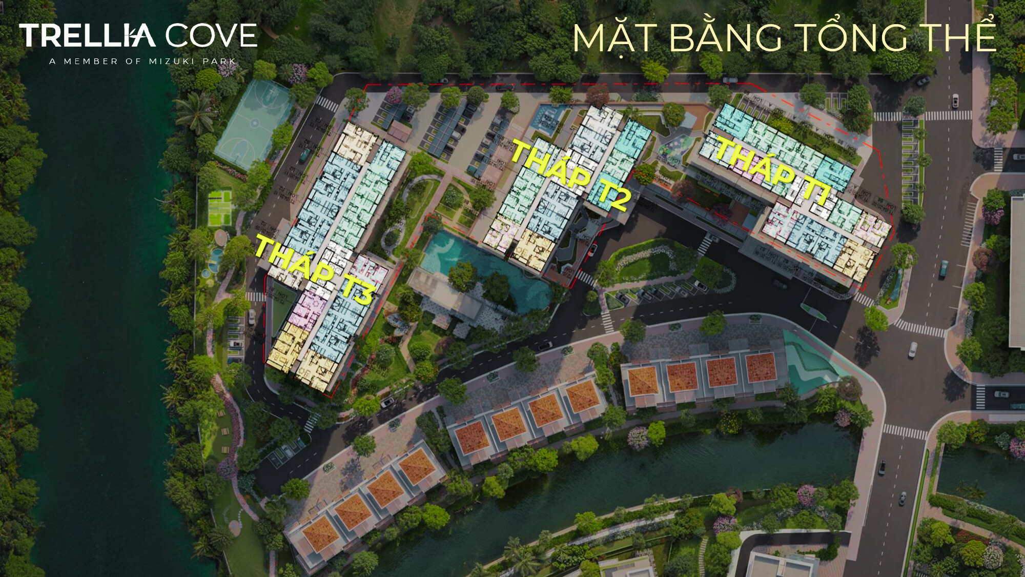 Mặt Bằng Trellia Cove