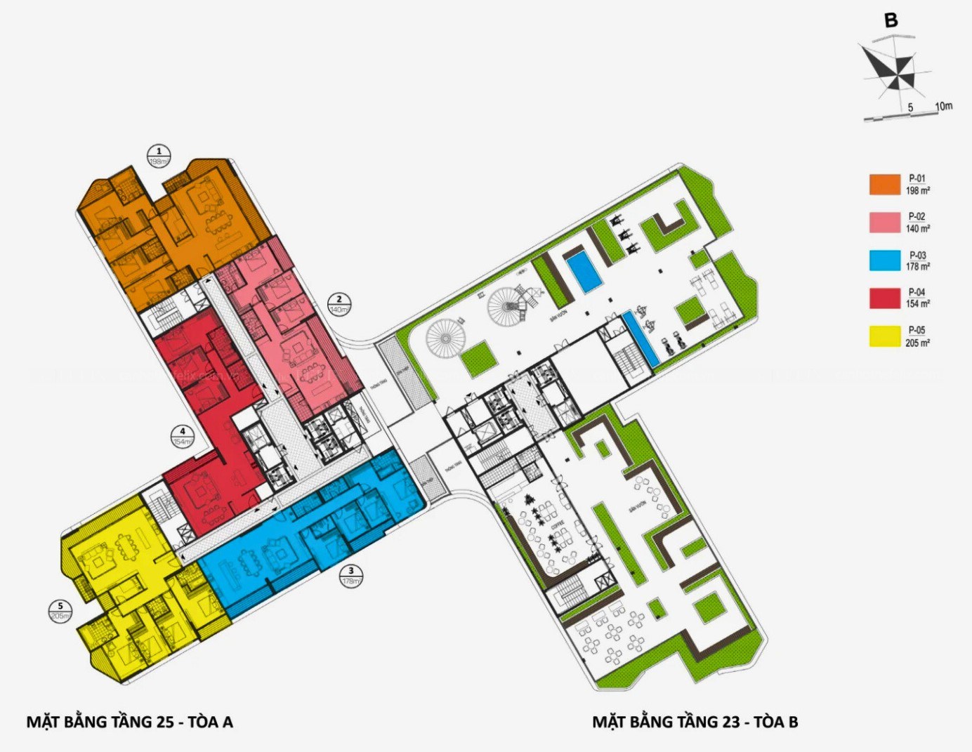 Mặt Bằng Tầng 25