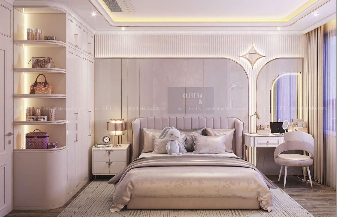 Nội Thất Căn Hộ Diamond Sky Vạn Phúc City (12)