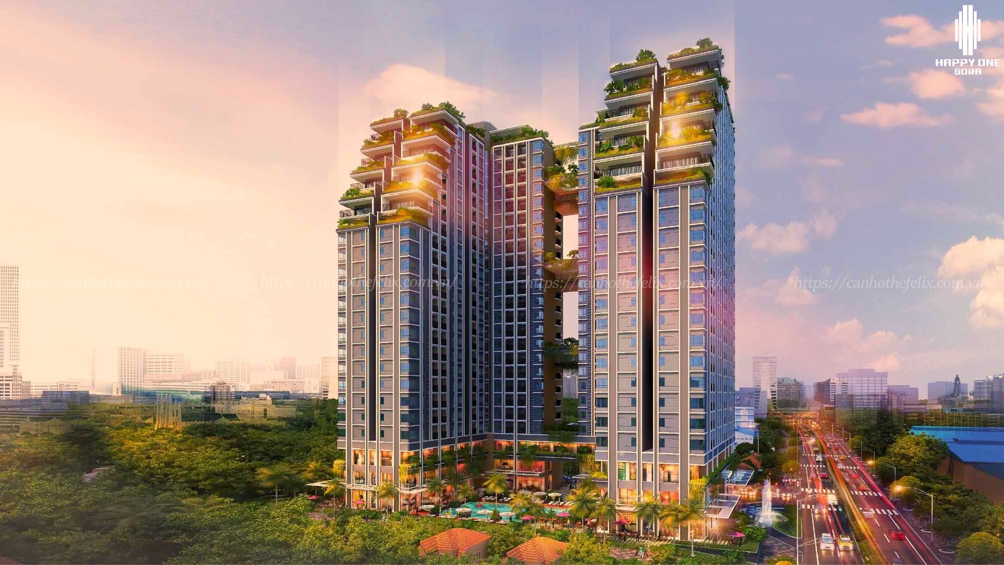 Phối Cảnh Happy One Sora