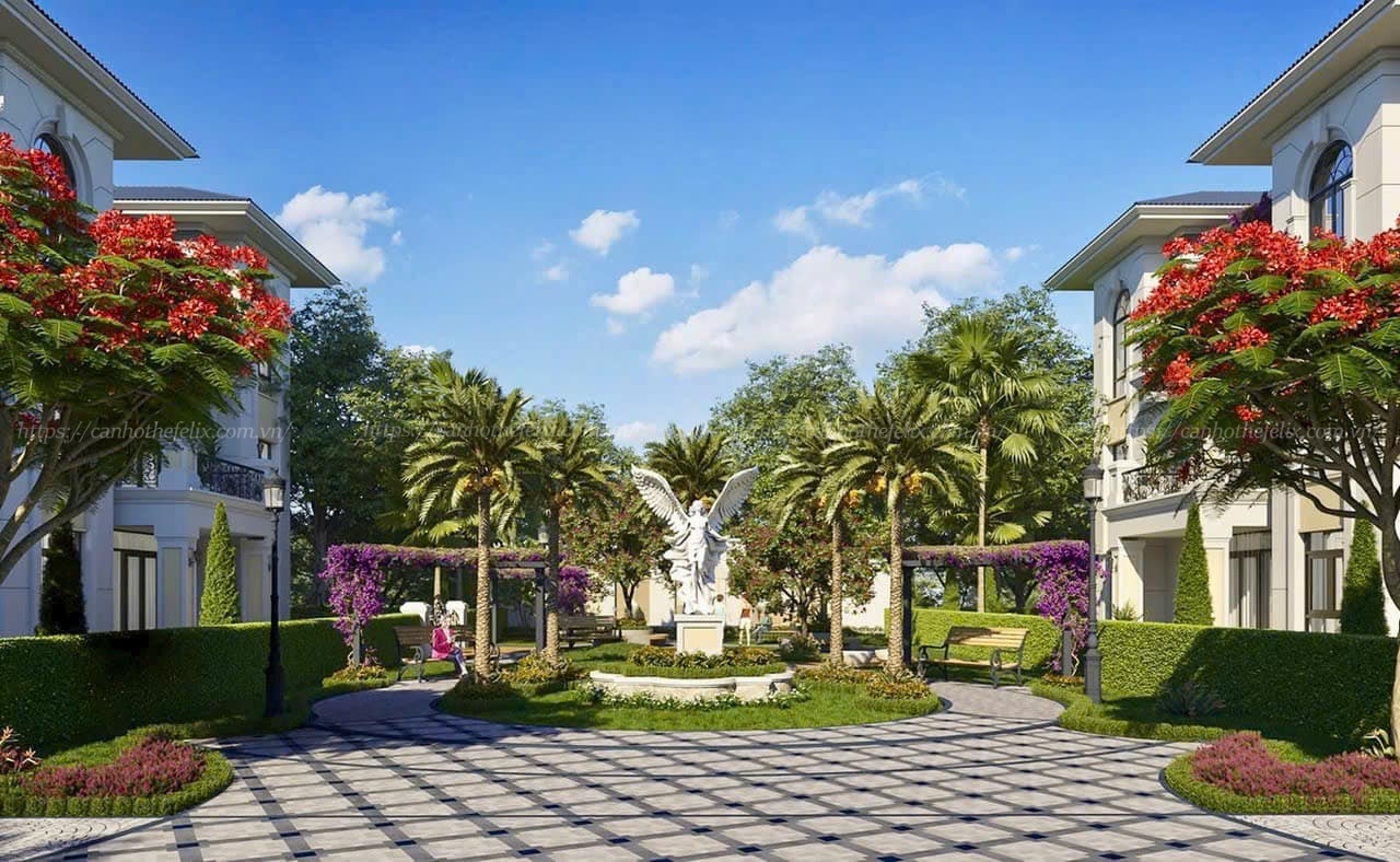 Sân Vườn Thoáng, Rộng & Xanh Tại Gladi By The Waters