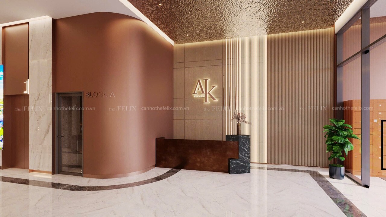 Sảnh Căn Hộ A&k Tower