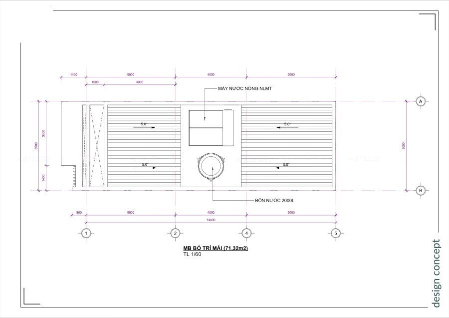Thiết Kế Nhà Phố Golden Town 5x14 (5)