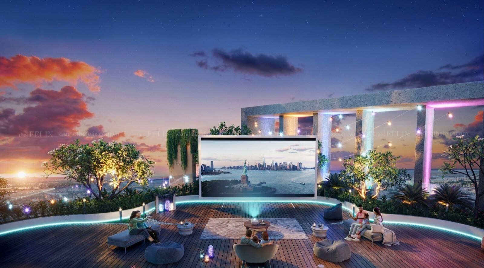 Tiện ích Happy One Mori