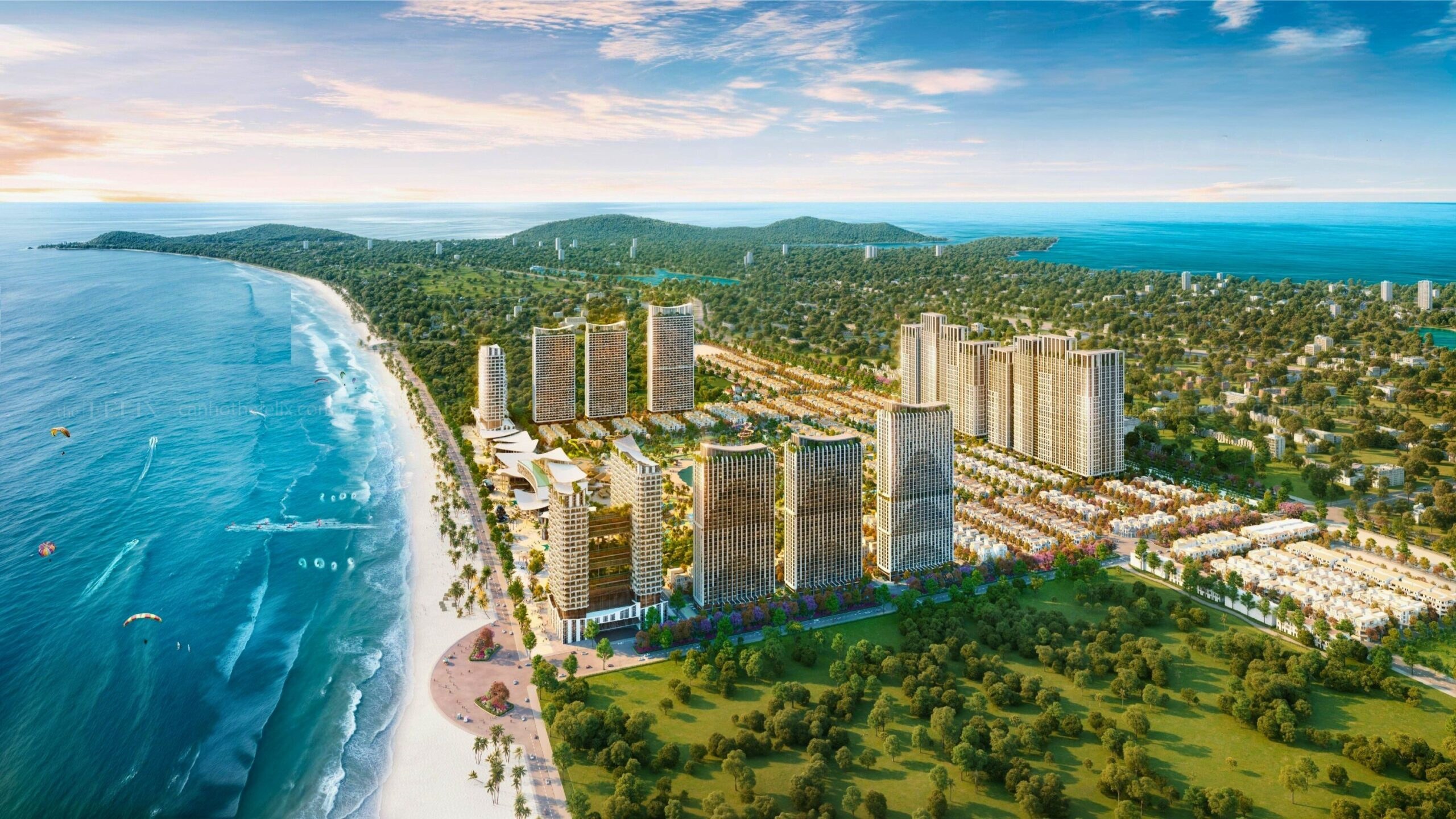 Phối cảnh Blanca City Vũng Tàu