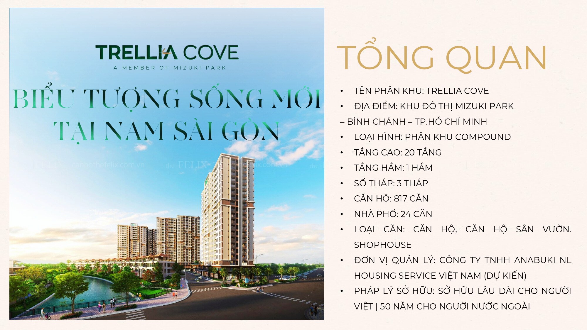 Tổng Quan Trellia Cove