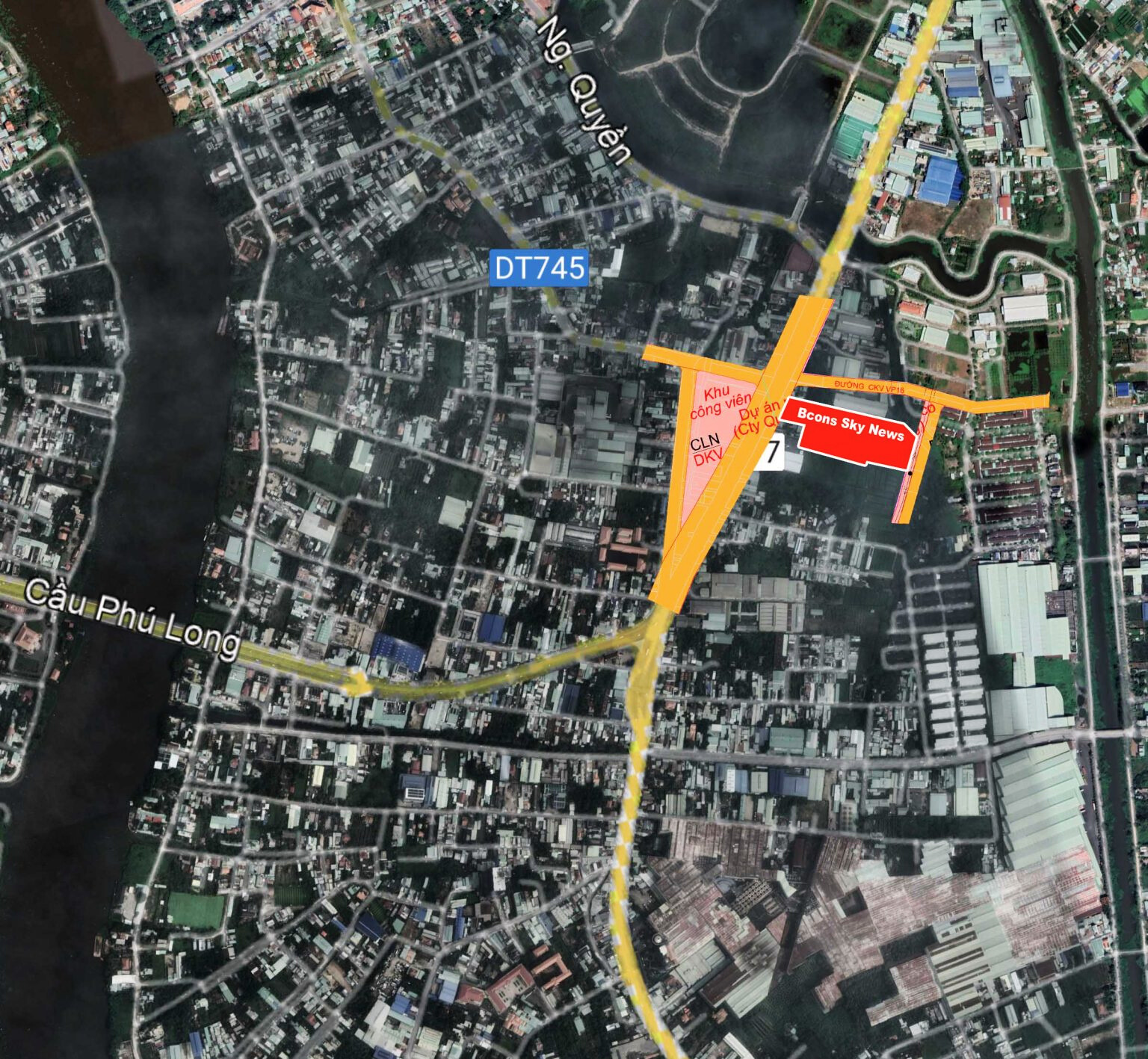 Vị Trí Bcons New Sky