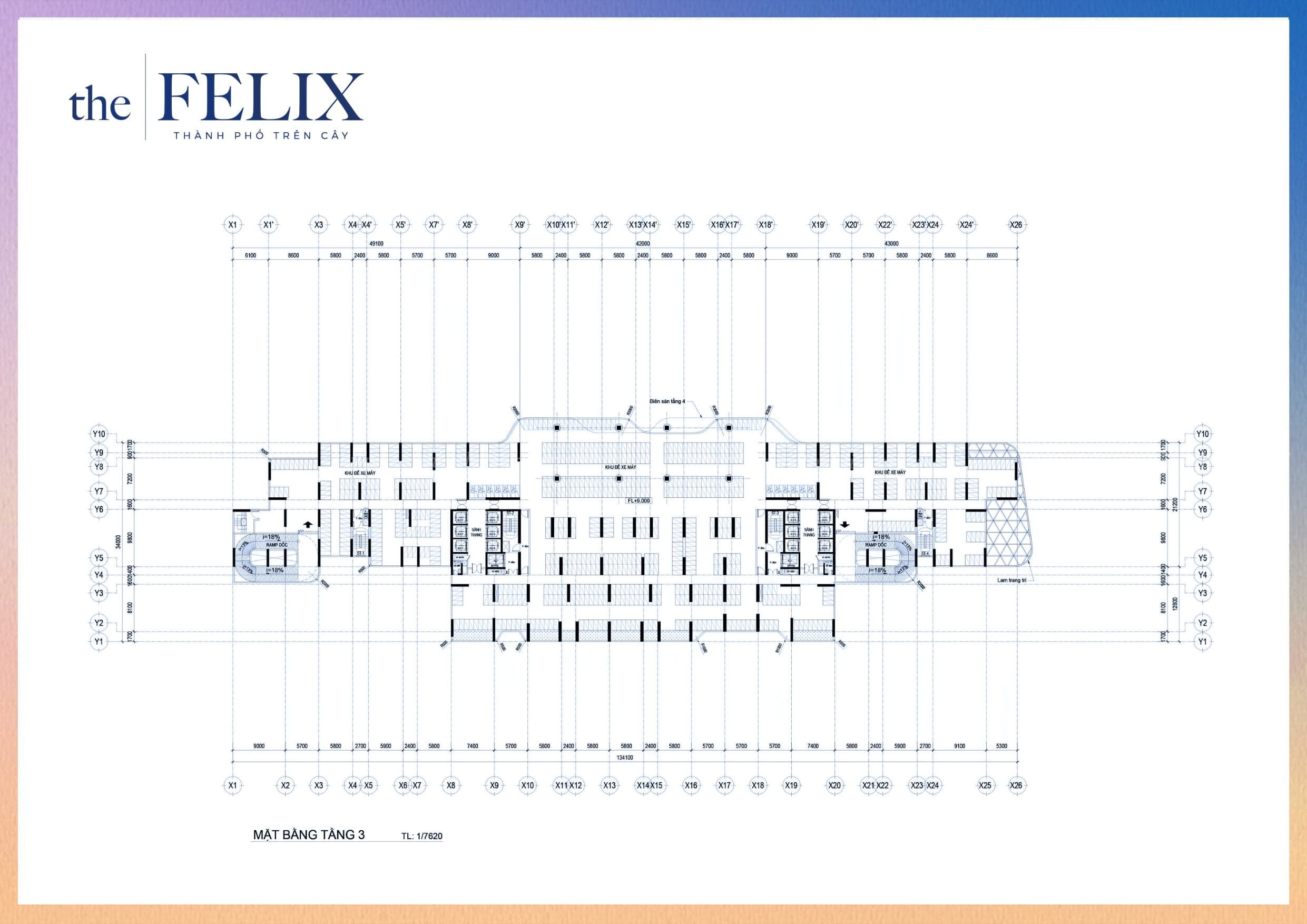 Mặt Bằng The Felix Tầng 3