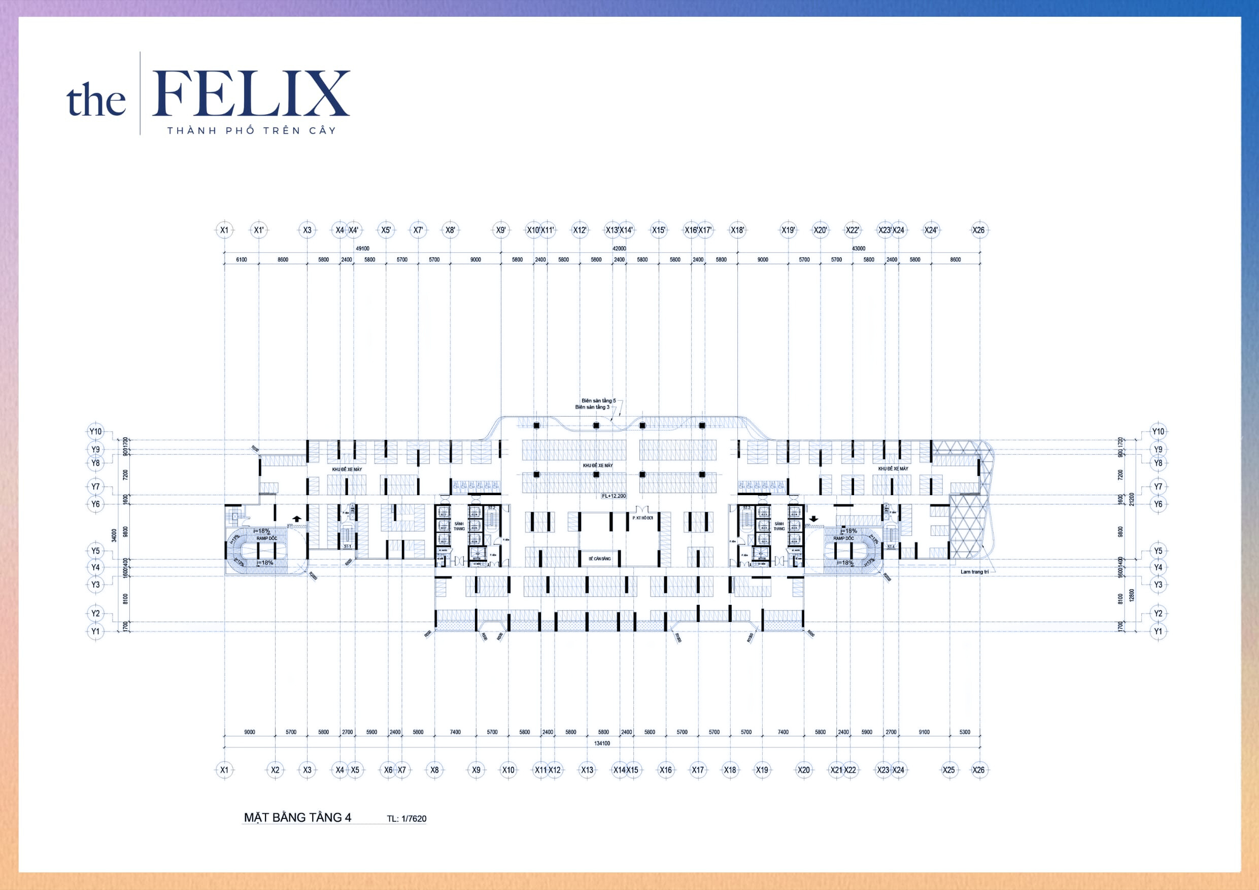 Mặt Bằng The Felix Tầng 4