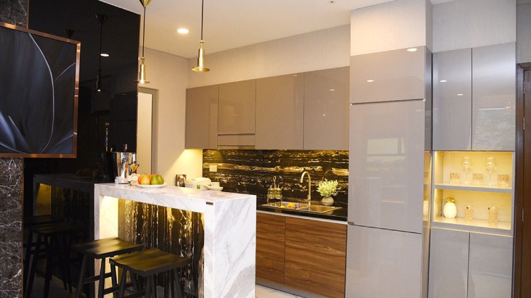 căn hộ mẫu The Privé